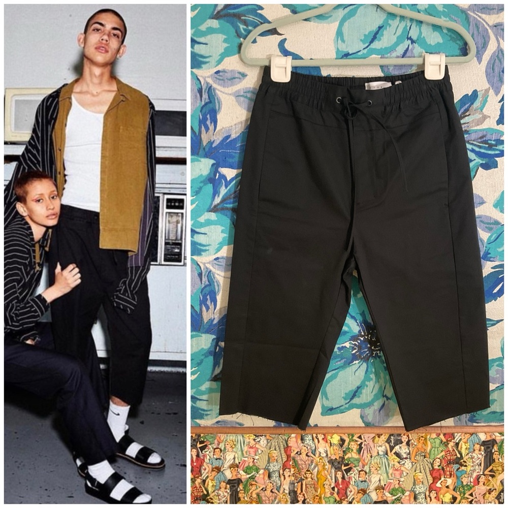 Ch. Chapter Drop Crotch Trouser Pull On Discord Short Size 28 Antifit
